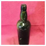 Large Glass Liquor Bottle (Antique)