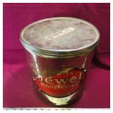 Jewel Shortening Large Tin Bucket (Vintage)