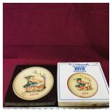 1979 M.J. Hummel Decorative Plate & Box