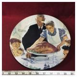 "Freedom From Want" Tin Collector Plate (10")