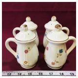 Set Of 4 Sangostone Japan Salt & Pepper Shakers