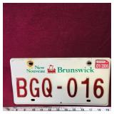 2006 New Brunswick License Plate