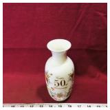 Golden 50th Anniversary Porcelain Vase (Vintage)
