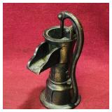 Small Brass Water Pump Pencil Sharpener (Vintage)