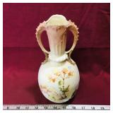 Austria Painted Ceramic Flower Vase (Vintage)