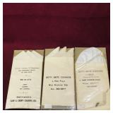 Lot Of 3 NB Business Advertising Handkerchiefs