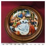 1985 "The King & I" Decorative Plate & Frame