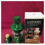 Tin Outdoor Lantern & Box (9 1/2" x 4")