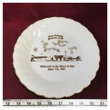 1987 "Glad Tidings Moncton NB" Decorative Plate