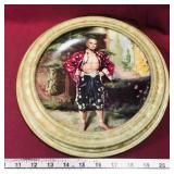 1984 "The King & I" Decorative Plate & Frame