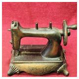 Brass Sewing Machine Pencil Sharpener (Vintage)