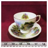 Royal Vale Bone China Teacup & Saucer