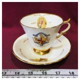 Kent Bone China Teacup & Saucer