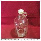 Handled 40oz. Glass Jug (Vintage)