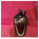 Javex Amber Glass 64oz. Jug (Vintage)