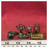 Lot Of 7 Miniature Brass Items