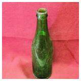 Glass Liquor Bottle (Vintage) (9 1/4" Tall)