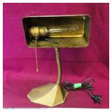 Brass Flex-Neck Desk Lamp (Vintage)