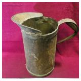 Galvanized Watering Pitcher (Antique)
