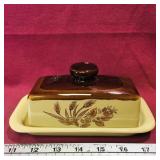 Covered Ceramic Butter Dish (Vintage)