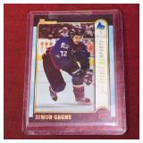 1999 Topps Simon Gagne CHL Hockey Card