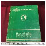 Vauxhall Series F Engine & Clutch Training Manual