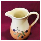 Ceramic Juice Pitcher (6 1/2" Tall)