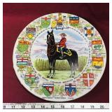 RCMP Decorative Plate (Vintage) (10 1/4")