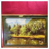 Large Wall Mount Picture Clock (Vintage)