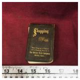 1925 Shopping List Pocket Booklet
