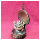 Brass Oil Lamp Base Pencil Sharpener (Vintage)