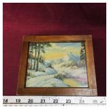 Framed Art Print (Vintage) (5" x 6")