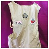 Shop Apron With Assorted Patches (Vintage)