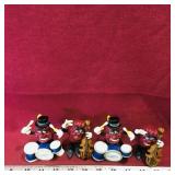 Lot Of 4 California Raisins Toys (Vintage) (Small)