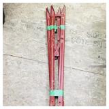 Pair Of Metal Sawhorse Stands (Vintage)