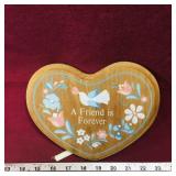 Painted Wooden Wall Decoration