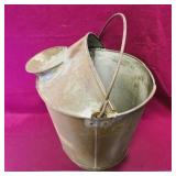 Galvanized Maple Syrup Bucket (Vintage)