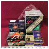 Lot Of Assorted Unused Cassette / VHS Tapes