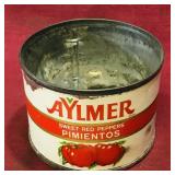 Aylmer Sweet Red Peppers Pimientos Tin Can