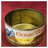 Ocean Maid Salad Tuna Tin Can (Vintage)