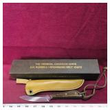 Grohmann Belt Knife With Sheath & Box