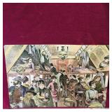 "Immigration" Cardboard Art Print