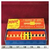 Yogo Jr. "Jump-A-Peg" Puzzle & Box (Vintage)