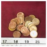 Lot Of 21 1967 Canadian Centennial Pennies