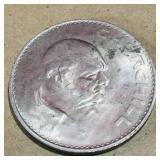 1965 Winston Churchill Large Coin