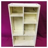 Painted Wooden Shelf (Vintage)