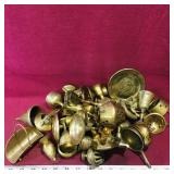 Large Lot Of Decorative Brass Items (Vintage)