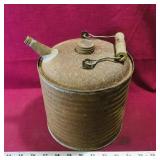 Galvanized Kerosene Can (Vintage)