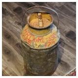 Antique Milk Can (19 1/2" x 10")