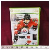 NHL 10 Xbox 360 Game & Manual